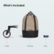 thumbnail image 2 of Bolsa de cochecito Stokke Babyzen YOYO Taupe con base de rueda y ganchos, 2 of 6