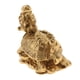 thumbnail image 3 of Retro Feng Shui Dragon tortuga estatua estatuilla suerte riqueza adorno monedas, 3 of 5