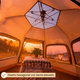 thumbnail image 4 of Carpa Automática Hexagonal Para 3-4 Personas 240x210x140 Beige, 4 of 6