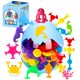 thumbnail image 1 of Bath Toys HYSZXUS, ventosa, 27 unidades, para niños de 4 a 8 años, 1 of 6