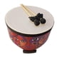 thumbnail image 4 of Tambor De Tierra De Madera Educativo Con Percusión De Tambor De Piso De 2 Mazos Para Niños, 4 of 5