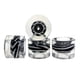 thumbnail image 2 of 4x Ruedas De Repuesto Para Patineta, 60 Mm, Para Longboard, Negras, Rectas, 2 of 5