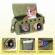 thumbnail image 5 of Uxcell Transportador de Burbujas para Gatos, Transportador de Mascotas de Viaje de Lados Suaves y Transpirable para Gatitos y Perros Pequeños, 5 of 7