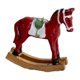 thumbnail image 1 of Estatua De Caballo Navideña, Adorable Decoración De Mesa Para Jardín, Balcón, Entrada, Color Rojo, 1 of 5