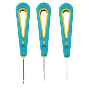 Magideal - Herramienta De Cosido A Mano Para Alfileres De Punzón De Costura, Hecho A Mano Para Hacer Agujeros, Costura A Mano, Sastrería, Modista Para Bolsos, Su