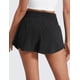 thumbnail image 2 of Shorts CRZ YOGA con Falda Superpuesta, Cintura Alta y Bolsillo con Cierre M, 2 of 6