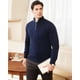thumbnail image 3 of Sweater Hombre Forro Polar Cuello Alto Con Medio CremalleraXL-2XL, 3 of 10