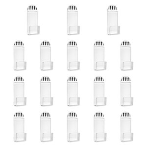 Magideal - Estantes De Exhibición De Pared Para Álbumes De Vinilo, 18 Unidades, Soportes De Exhibición Para Álbumes De Vinilo, Para El Hogar Y El Dormitorio