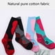 thumbnail image 5 of Calcetines de esquí para niños, paquete de 2 pares de calcetines de snowboard para niños y niñas pequeños, diseño por encima de la pantorrilla con puño antideslizante., 5 of 7