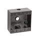 thumbnail image 1 of Caja para tomacorriente eléctrica Sealproof de 2 módulos, resistente a la intemperie, color bronce, 1 of 3
