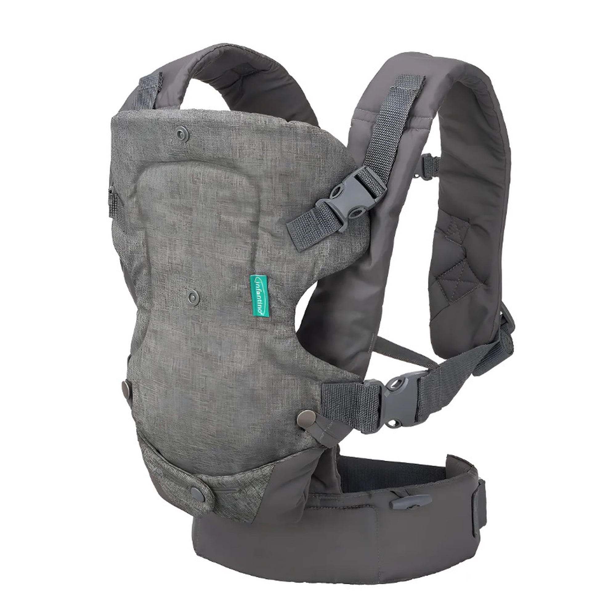 Riqui - Porta Bebé Gris Ergonómico