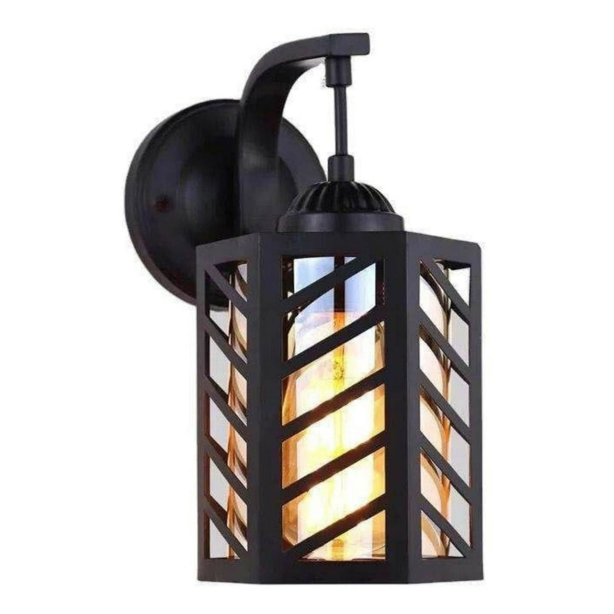 Genérico - Lampara Techo Pared Jaula Hexagonal Moderna Hogar Lau