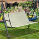 thumbnail image 1 of Xiao Hua 1Pzas Tela de Asiento de Repuesto para Columpio Exterior, Tela Oxford Gruesa 600D Impermeable y Almohadilla para Columpio con Protección Solar, Adecuada para Bancos de Patio y Jardín,, 1 of 4
