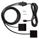 thumbnail image 4 of Cable de extensión Charg, 3,05 m, 15 A, 2 salidas, color negro para interiores, 4 of 7