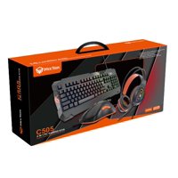 Meetion - Kits 4 En 1 C505 Teclado-Mouse-Audífono Y Mouse Pad