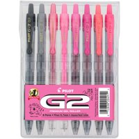 Bolígrafos De Gel Roller Pilot G2 Premium Mean Girls Paquete De 8 0.7 Mm