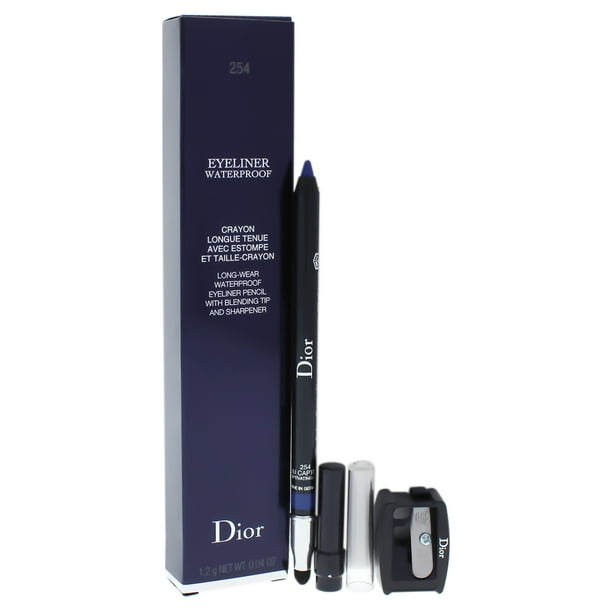 Dior Delineador de Ojos Resistente Al Agua Crayon - # 254 Captivating Blue de Christian Dior para es - Delineador de Ojos de 0.4 oz