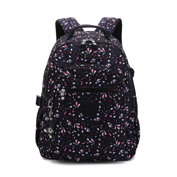 TEGAOTE School bag for Teenager Girl Backpack Floral Printing Leisure Backpack Student Baggage Women Leisure Travel Bag Rucksack