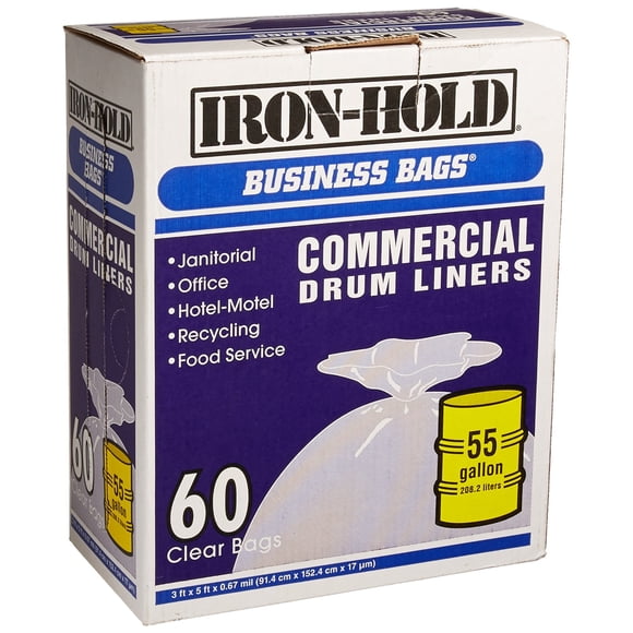 Revestimientos para tambores Berry Plastics Iron-Hold 55 galones 60 unidades