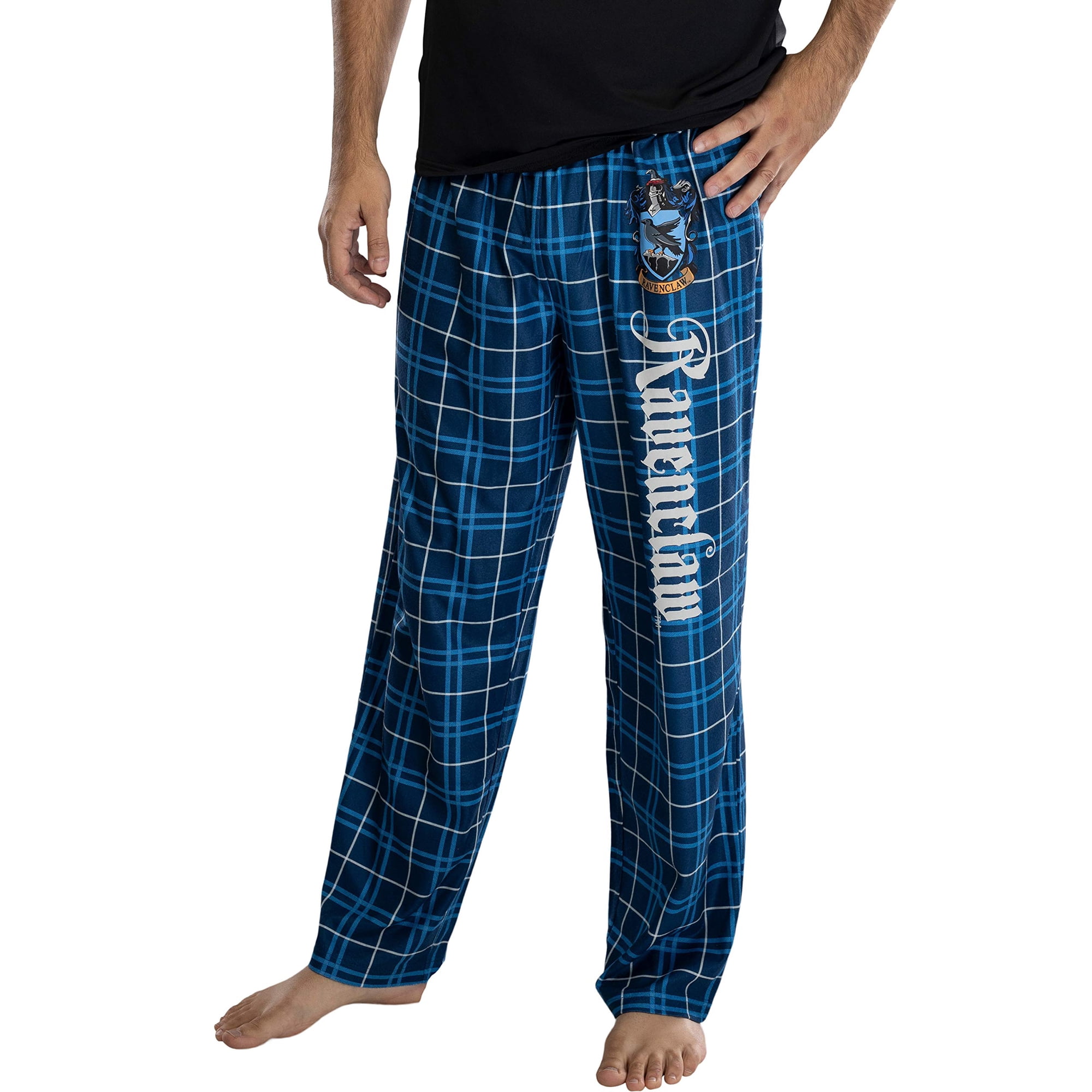 Pantalones De Pijama A Cuadros Ravenclaw De Harry Potter Intimo Xl