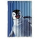 thumbnail image 1 of Cortina de ducha con diseño de pingüino, con ganchos, 122 x 183 cm, 1 of 3