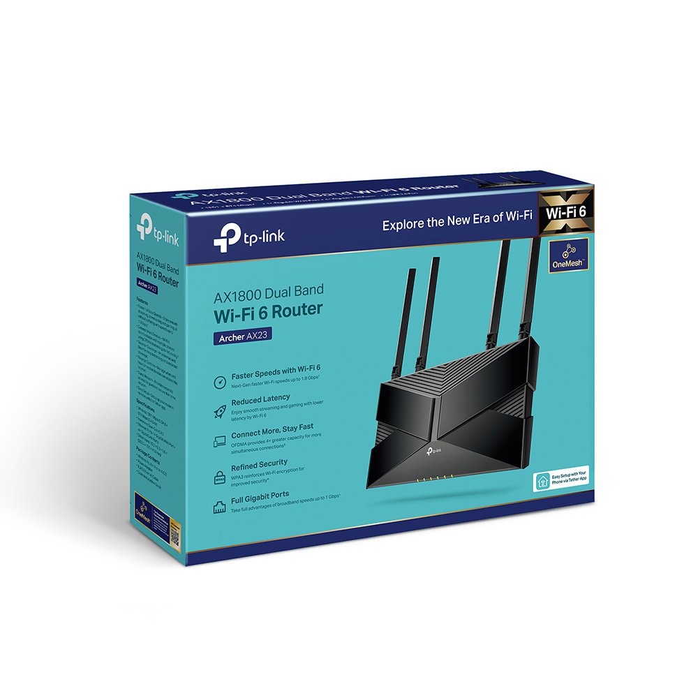 Dcb Router Router Wi-fi 6 Archer Ax23 Dual Band Ax1800 | Lider