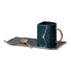 thumbnail image 2 of Juego De Taza De Café Con Forma De Bolso, Con Cuchara, Para El Hogar, Taza De Té De Cerámica Para El Desayuno, Color Verde Oscuro, 2 of 5