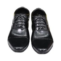 Magideal - Mini Zapatos Para Hombre, Zapatos Con Cordones, Accesorio Para Casa De Muñecas, Modelo Portátil, Fácil De Usar, Moda Para Decoraciones De Muñecas 1:6,