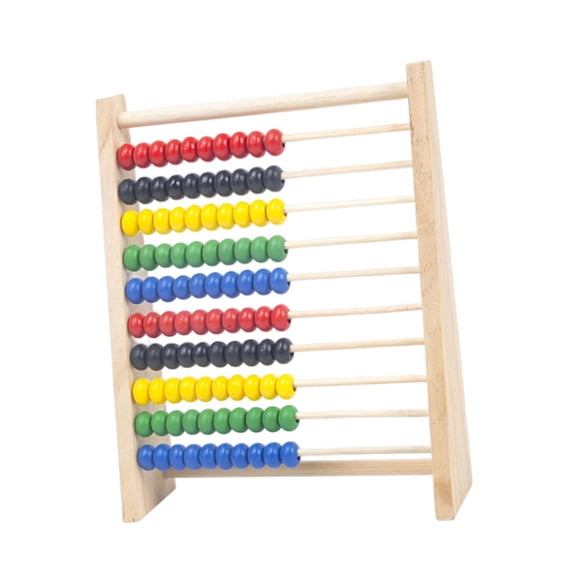 Abacus Beads Counting Toy Counting Abacus Juguete Educativo Para Niños Niñas S Color De Madera