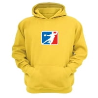 Genérico - Polerón Canguro Handball Amarillo Talla S Unisex