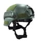 thumbnail image 2 of Casco Táctico Militar Deportes Combate Airsoft VERDE Abs., 2 of 2