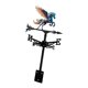 thumbnail image 4 of Veleta Metálica Con Forma De Caballo, Fácil De Instalar, Para Terraza O Exteriores, Estilo Rústico., 4 of 5