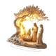 thumbnail image 4 of Figura Decorativa Del Nacimiento De Jesús, Estatua Navideña Para Escritorio De Sala De Estar Interior, 4 of 5
