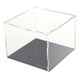 thumbnail image 4 of Caja de presentación de acrílico vitrina a prueba de polvo para el modelo de figura 14x14x10.5cm, 4 of 5