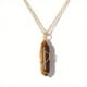 thumbnail image 1 of Handcrafted Hexagon Pendant Necklace - Natural Stone Crystal - Lucky Charm, 1 of 4
