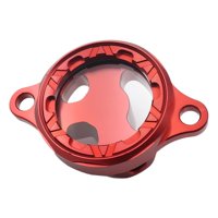 Magideal - Tapa De La Tapa De La Válvula De Aceite Del Motor, Repuestos, Accesorios De Alto Rendimiento, Aleación De Aluminio Para Cbf450X, Fácil Instalación. Rojo