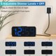 thumbnail image 4 of Reloj despertador digital Peakeep para dormitorio, de mesa, con batería, 4 of 7
