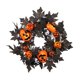 thumbnail image 5 of Corona De Halloween Redonda Para Puerta Delantera Con Cinta De 16.0 In Para Manto De Ventana De Casa, 5 of 5
