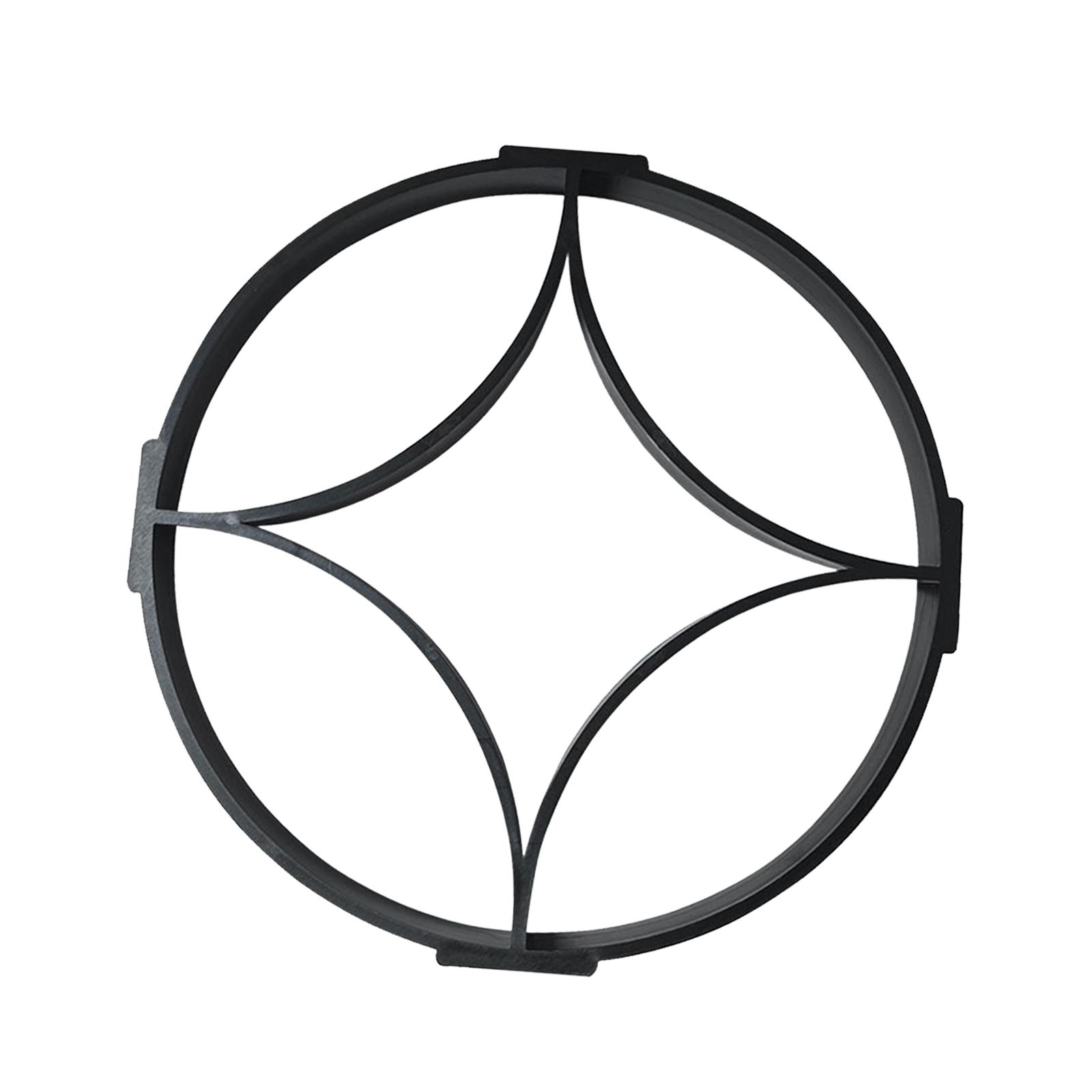 Magideal - Fabricante De Senderos Para Caminatas De Bricolaje, Pfadmate, Forma Decorativa De Pavimentación De Pavimentación Reutilizable Para El Patio Al Aire Li Redondo