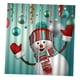 thumbnail image 3 of Precioso Mu?eco De Nieve De Navidad, Impermeable, Sala De Estar, Dormitorio, Ventana, Juego De 2 Paneles, 3 of 5