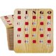 thumbnail image 1 of Cartones de bingo MR CHIPS, antiatascos, con la punta de los dedos, 25 unidades, color canela, 1 of 9