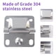 thumbnail image 4 of Recambio de bisagra de acero inoxidable para Coleman Camping, 4 of 6