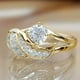 thumbnail image 1 of 1pc Men's Ring Hot Sale Zircon Ring Fashion Unisex Angel Wings, 1 of 3