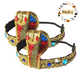 thumbnail image 1 of 2 Tocados Cleopatra Reina Egipcia Cintillo Halloween 2025, 1 of 6