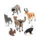 thumbnail image 2 of 6x Figuras De Animales Juguetes Modelo De Animales Salvajes Para Ni?os Favores De Fiesta Para Ni?os Estilo B, 2 of 5