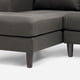 thumbnail image 4 of Sofa Genova Izquierdo Charcoal, 4 of 5