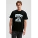 thumbnail image 1 of Polera Hombre Print College Negro, 1 of 4