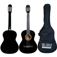 Guitarra Clásica Bilbao Bil-44-Bk + Funda