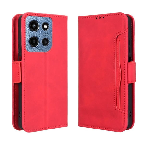 Funda Tipo Billetera FOXDOCK para Motorola MOTO G Power 2025 – Tapa Flip con Tarjetero