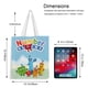 thumbnail image 5 of Numberblocks Bolso de tela con estampado de lienzo para mujer, bolsa de compras reutilizable y estética, con cremallera interior, regalo para mujer,40*45cm., 5 of 6